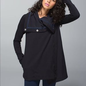 Women’s Lululemon Savasana Wrap Black Sweater